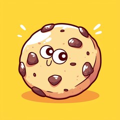 Obraz premium Cute Cookie Graphic Design