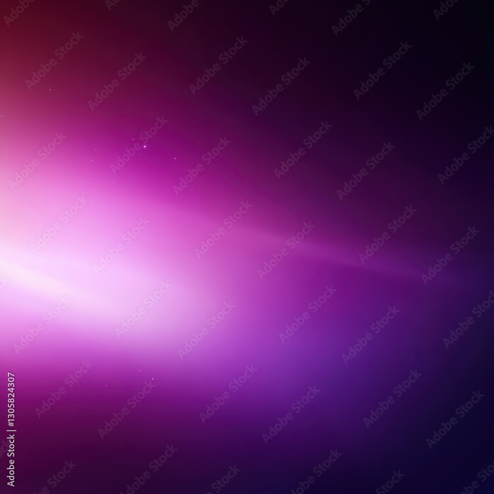 Poster ethereal gradient of purple and pink light in a cosmic space with subtle starry background and soft 