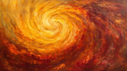 Warm amber and sunset crimson swirls, glowing and rich with subtle flowing transitions