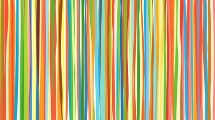 Colorful Vibrant Striped Abstract Background