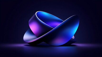 Fototapeta premium Abstract Geometric Shapes in Vibrant Colors