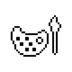 palette retro design for painting