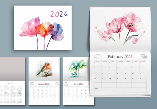 2026 Calendar Layout