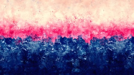 Fototapeta premium Abstract Pink Blue Watercolor Texture Background