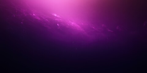 Obraz premium Ethereal Underwater Scene with Vibrant Purple Light Casting a Mystical Glow Over Deep Ocean Waters in Abstract Artistic Style