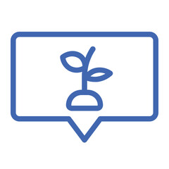 plant tags color icon