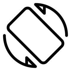 phone orientation icon
