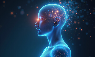 AI Mind, Digital Brain, Human Neural Network - AI & Machine Learning