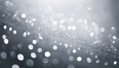 abstract light background with bokeh effects in gray colors only in vector format