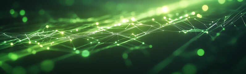 Obraz premium Futuristic smart city scene featuring an AI-managed electricity grid concept.