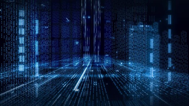 binary code background