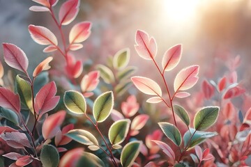 Enchanted Garden with Glowing Flowers - Magical garden scene with luminescent flowers and ethereal atmosphere. Fantasy nature composition featuring glowing blooms and mysterious lighting effects.