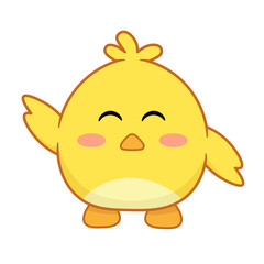 Cute Chick Illustration