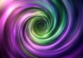 Obraz premium Swirling Abstract Design with Vibrant Colors in a Spiral Motion Creating a Mystical and Energetic Visual Experience