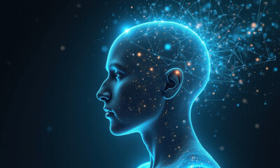 AI Brain, Digital Mind, Neural Network - AI & Machine Learning