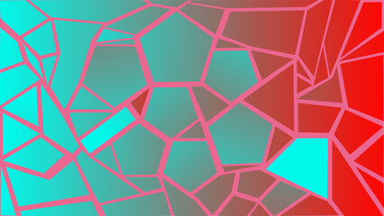 Elegant Gradient Abstract Shape Art