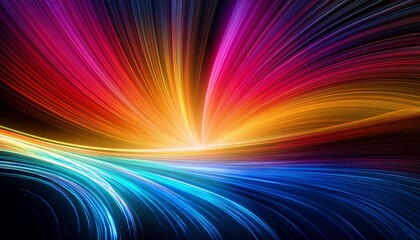 Abstract light spectrum background