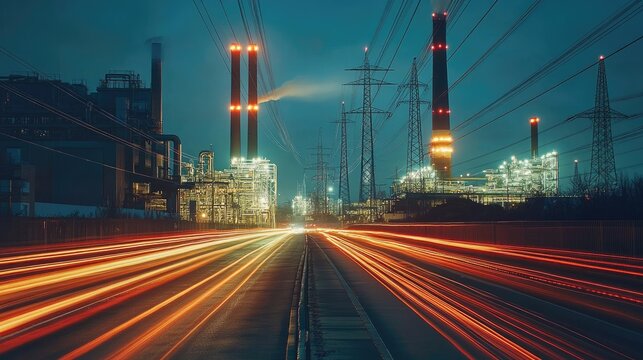 Smart energy future featuring AI-driven CO tracking, clean technology solutions, and sustainable power sources.