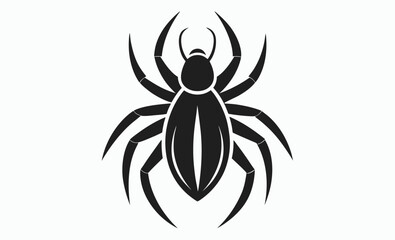 Tick insect silhouette icon