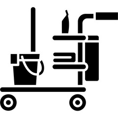 Hotel Housekeeping Icon