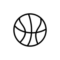 Basketball icon vector illustration. Basketball ball sign and symbol