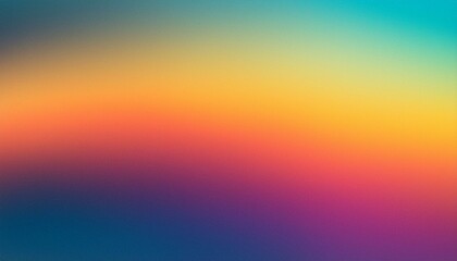 Obraz premium Abstract blurred grainy gradient background texture. Colorful digital grain soft noise effect pattern. Lo-fi multicolor vintage retro. VHS Glitch Texture