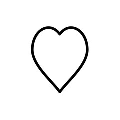 Love icon vector illustration. Heart sign and symbol. Like icon vector.