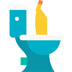 Bathroom Cleaning Illustration