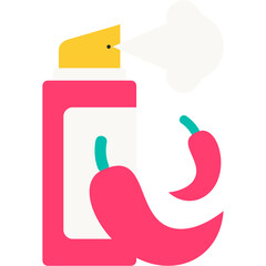 Pepper Spray Illustration