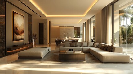 Modern Luxury Living Room Interior Design