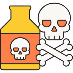 Toxic Subtance Sticker