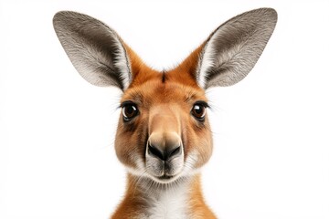 Kangaroo Portrait: Expressive Wildlife Photography of Australia's Iconic Marsupial