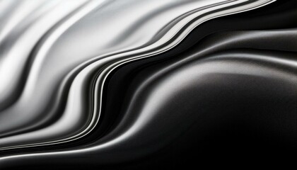 Black and white abstract liquid flow gradient background with grainy noise texture, super wide website headers, banners, and poster designs.