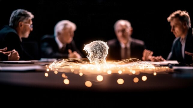 Generative AI  Business Leaders Meeting  Future Tech Discussion