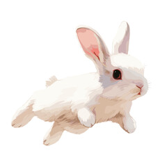 Obraz premium Rabbit rabbit illustration animal vector
