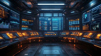 Futuristic commodity trading image featuring glowing financial elements in a dynamic composition.