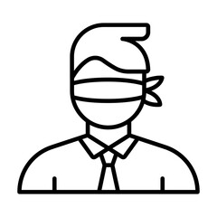 Blind Icon