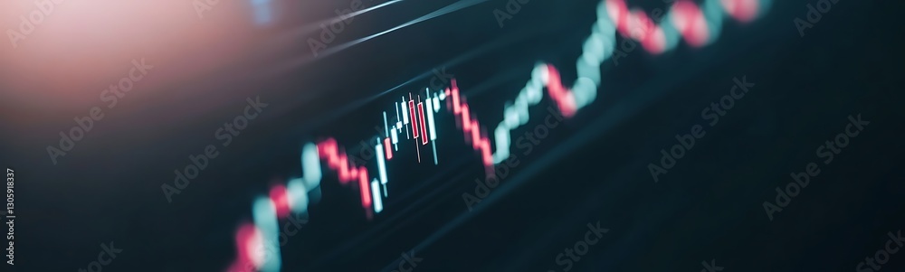 Poster image of a futuristic hedge fund concept featuring ai-driven high-yield investments.