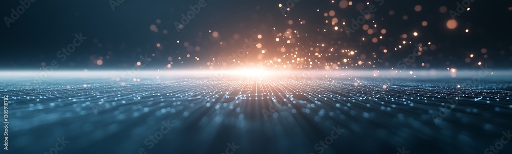 Aufkleber futuristic ai-driven hedge fund image featuring high-yield investment concepts.