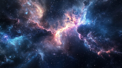 space background with stars