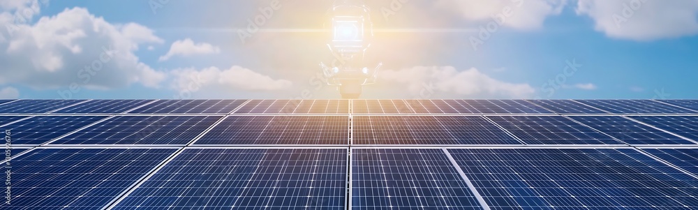 Leinwandbilder ahmadwahyuutomo776@gmail.com futuristic solar-powered desalination plant with innovative design and 