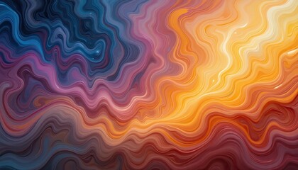 Vibrant abstract swirls digital art colorful patterns contemporary artistic vision