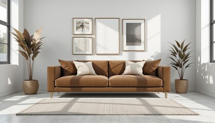 Cozy modern apartment interior design