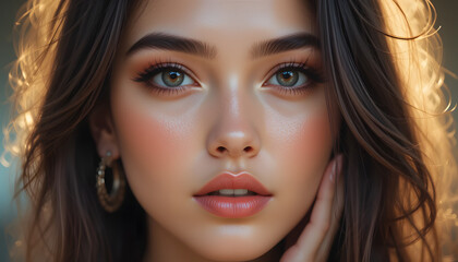 Fototapeta premium Street stylish portrait 