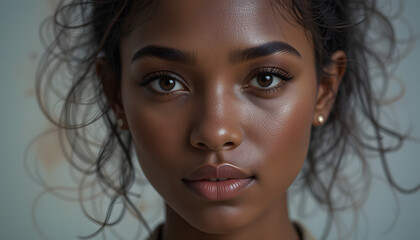 Portrait of cool young woman in the city
