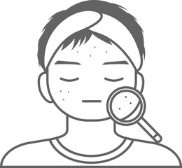 남자얼굴 피부관리