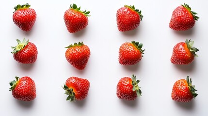 Strawberries. Fresh strawberries. Fruits 