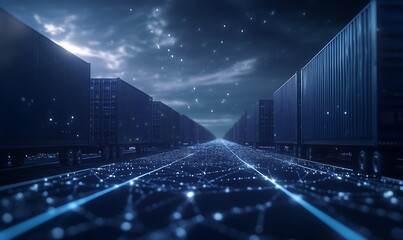 ahmadwahyuutomo776@gmail.com A visual representation of global logistics and supply chain concepts.