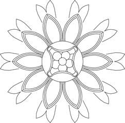 vector illustration sketch design background pattern decoration ornament classic vintage ethnic traditional 