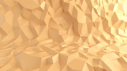 Obraz premium abstract crystal background with wide panoramic polygonal, created by generative ai